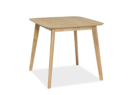 AKCE Jídelní stůl s deskou v dekoru dub MOSSO III 80x80 II. jakost