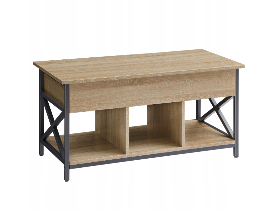AKCE Konferenční stolek TAYLOR SONOMA s výsuvnou deskou 100x50 cm II. jakost