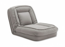 AKCE Relaxační polohovací křeslo LAZY SOFA, šedé II. jakost