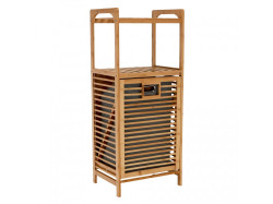 AKCE Šedý bambusový koš na prádlo SOBIKON II. jakost