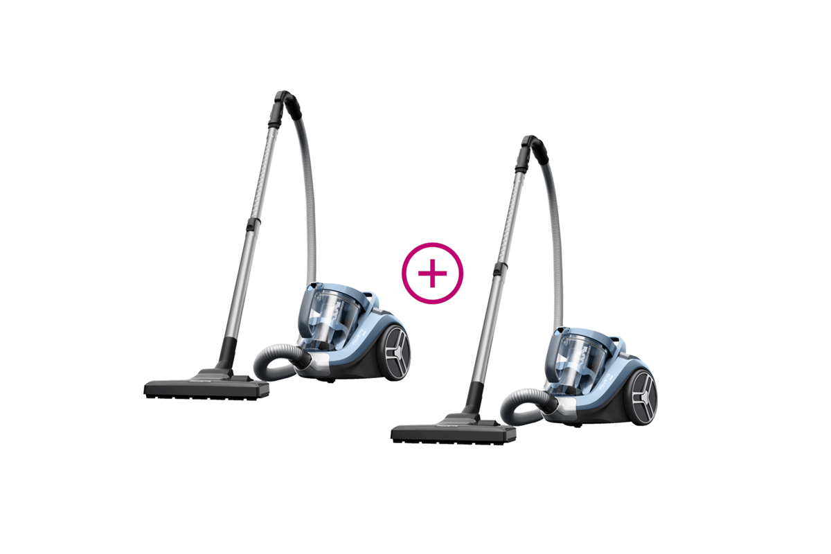 Akční set dvou bezsáčkových vysavačů Rowenta Compact Power XXL RO4B11EA