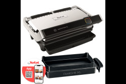 Akční set grilu a příšlušenství Tefal Optigrill+ Elite GC750D30 a XA725870