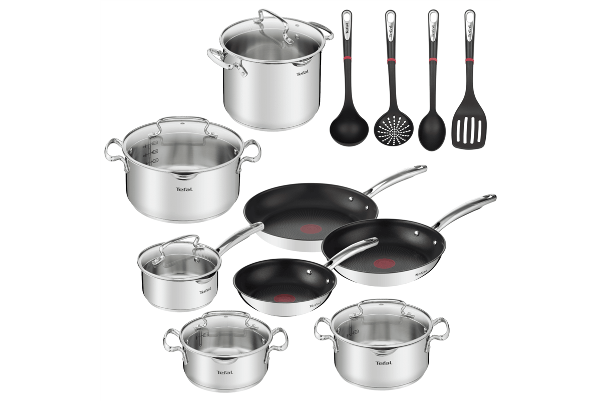 Akční set nádobí a náčiní Tefal Duetto+ 13 ks a Ingenio 4 ks