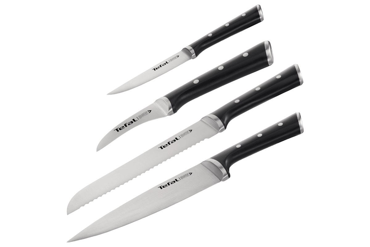 Akční set nožů Tefal Ice Force vykrajovací, univerzální, kuchyňský a na chléb