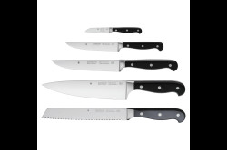 Akční set nožů WMF Spitzenklasse na zeleninu, univerzální, santoku, kuchyňský a na chléb
