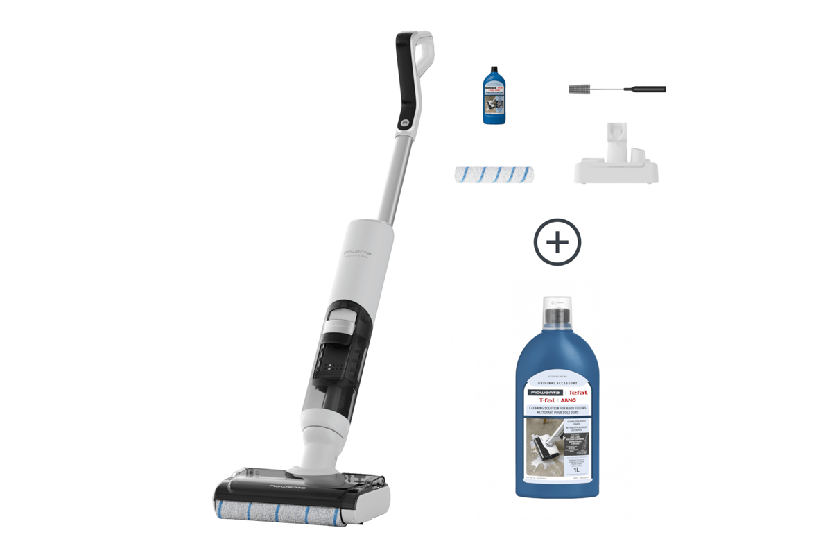 Akční set podlahová myčka Rowenta X-Clean 5 GZ5435 + druhý čisticí prostředek na podlahy 1 l