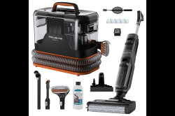 Akční set spotřebičů na mokrý úklid Rowenta Clean It tepovač a X-Clean 4 víceučelový vysavač