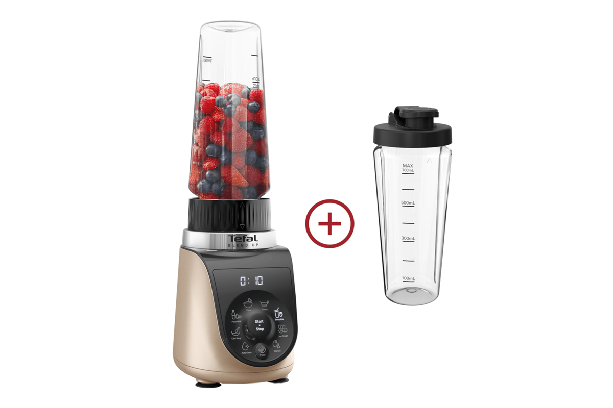 Akční set stolní mixér Tefal Blend Up BL190AF0 + náhradní cestovní láhev 0,7 l