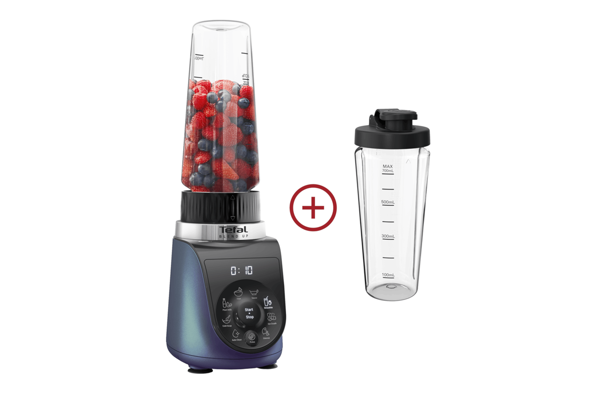 Akční set stolní mixér Tefal Blend Up BL19H4F0 + extra cestovní láhev 0,7 l