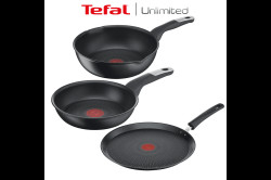 Akční set Tefal Unlimited G2550272 + G2557572 + G2553872 Single Profi