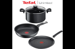 Akční set Tefal Unlimited G2554672 + G2550572 + G2553872 Pair Profi
