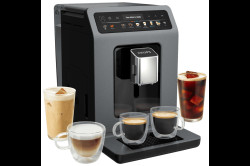 Automatický kávovar KRUPS Evidence Hot & Cold EA898GF0 Šedý/Černý