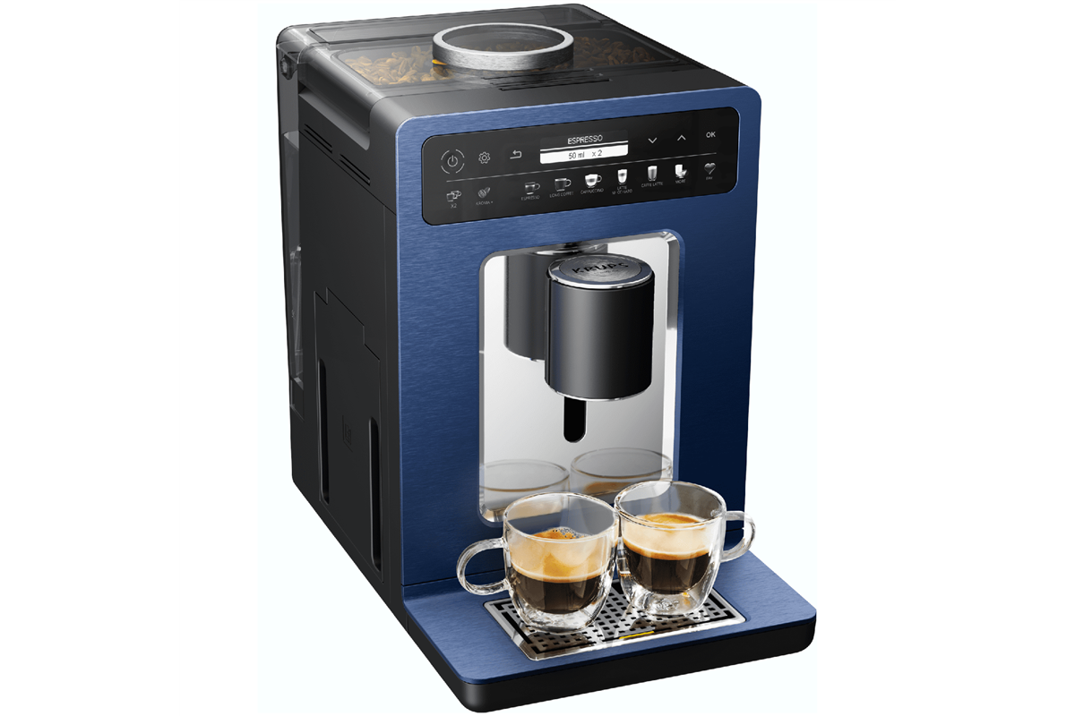 Automatický kávovar Krups Evidence Wilmotte EA89W410
