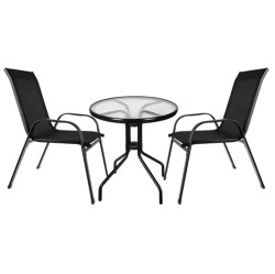 Balkonový set TAVERNO černý