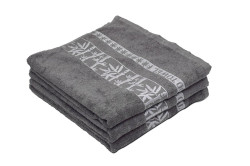 Bambusová osuška BAMBOO 70 x 140 cm šedá, 70% bambus | 30% bavlna
