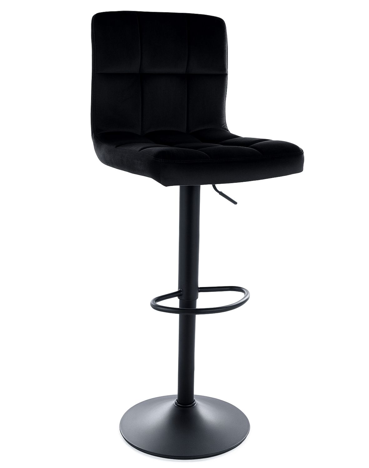 Barová židle C105 Velvet černá