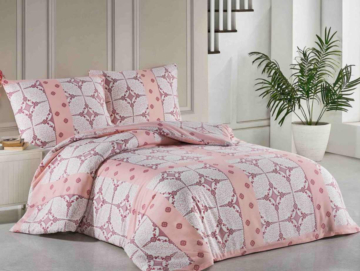 Bavlněné povlečení PONSA růžové Rozměr povlečení: 70 x 90 cm | 140 x 200 cm