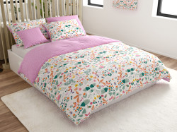 Bavlněné povlečení Renforcé LUNETTA růžové Rozměr povlečení: 70 x 90 cm | 140 x 200 cm