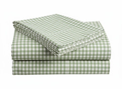 Bavlněné prostěradlo do dětské postýlky GRENTIS zelené 110x160 cm