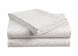 Bavlněné prostěradlo do dětské postýlky LOVITA barevné 110x160 cm