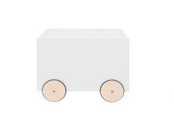 Bellamy Bílý box na hračky LOTTA SNOW