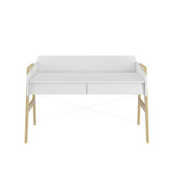 Bellamy Bílý dětský psací stůl SO SIXTY