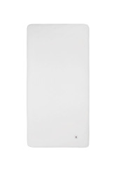 Bellamy Dětské bílé jersey prostěradlo WHITE 70 x 140 cm