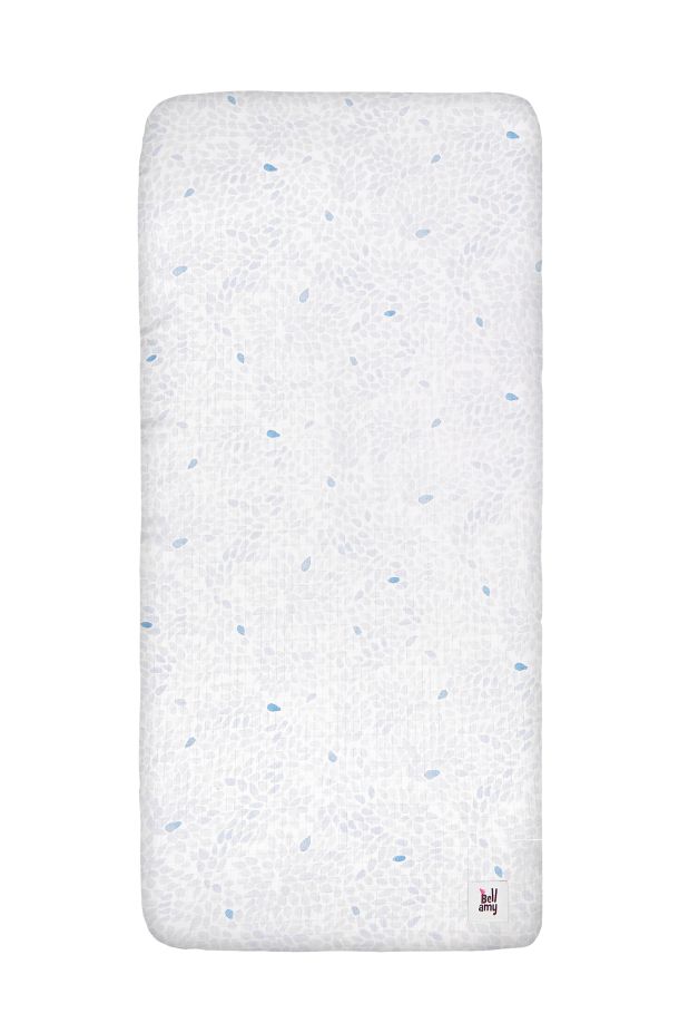Bellamy Dětské mušelínové prostěradlo FLAKES 70 x 140 cm