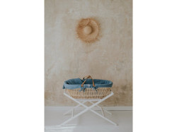 Bellamy Dětský Mojžíšův koš MEEKO se stojanem a textilem v barvě Fine blue