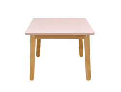 Bellamy Růžový dětský stůl WOODY DUSTY PINK