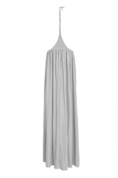 Bellamy Šedý lněný baldachýn nad postýlku STONE GRAY