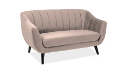 Béžová 2místná pohovka ELITE 2 VELVET