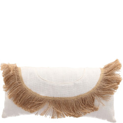 Béžová dekorační polštář LEVIN