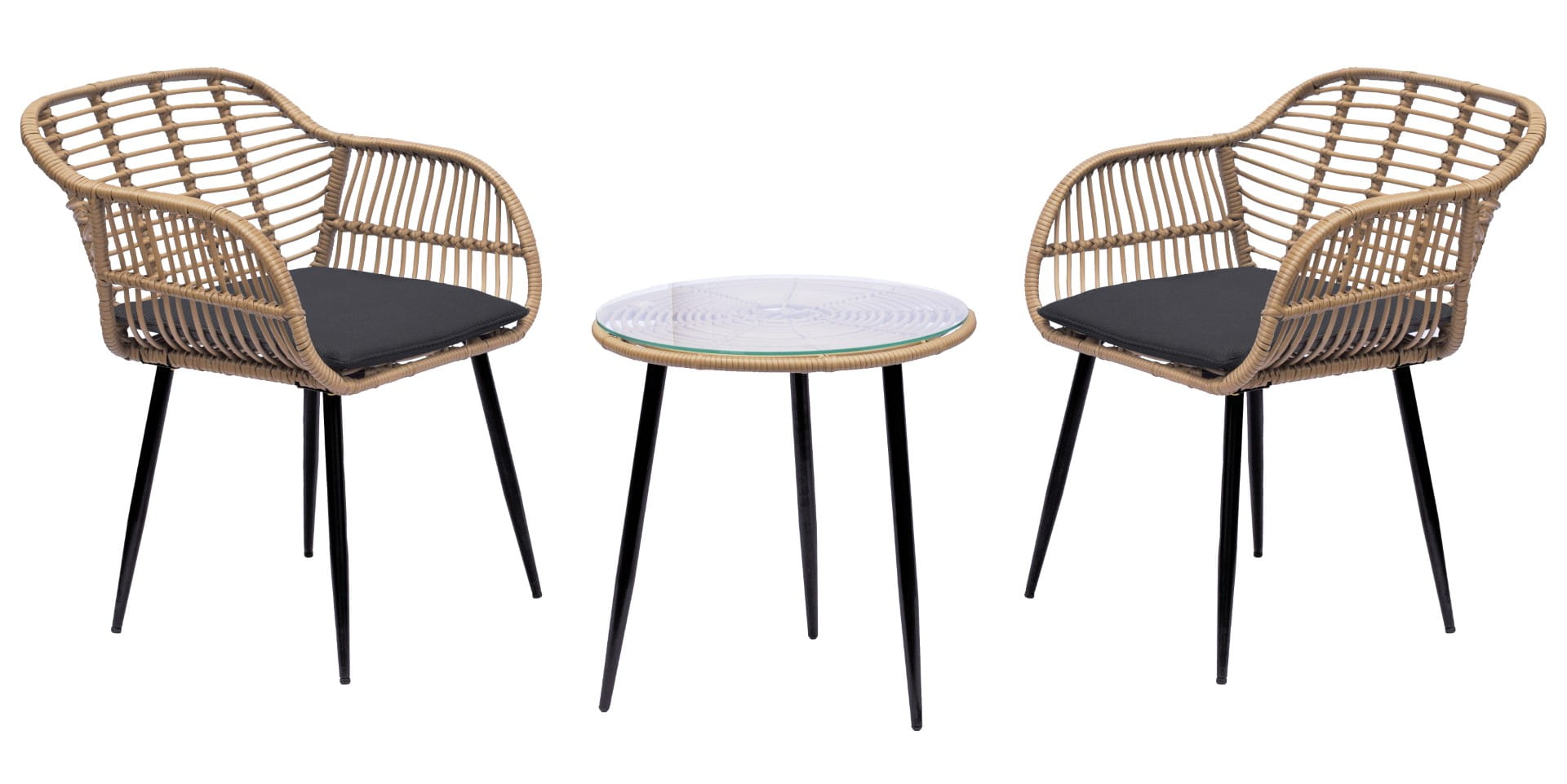 Béžová zahradní set JUANA