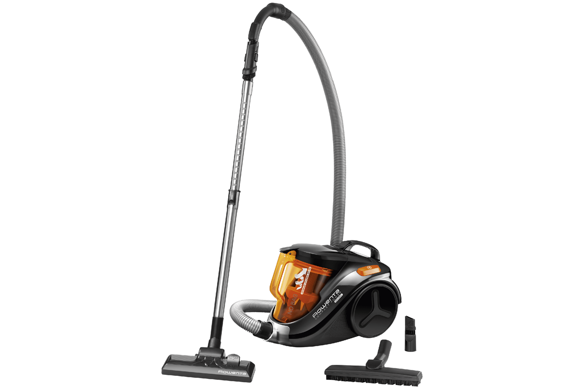Bezsáčkový vysavač Rowenta Compact Power RO3753EA Oranžový/Černý