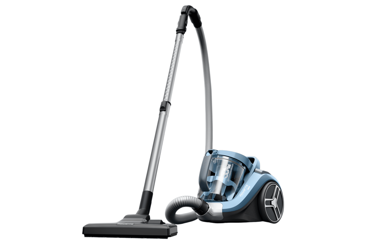Bezsáčkový vysavač Rowenta Compact Power XXL RO4B11EA Azurová/Šedá