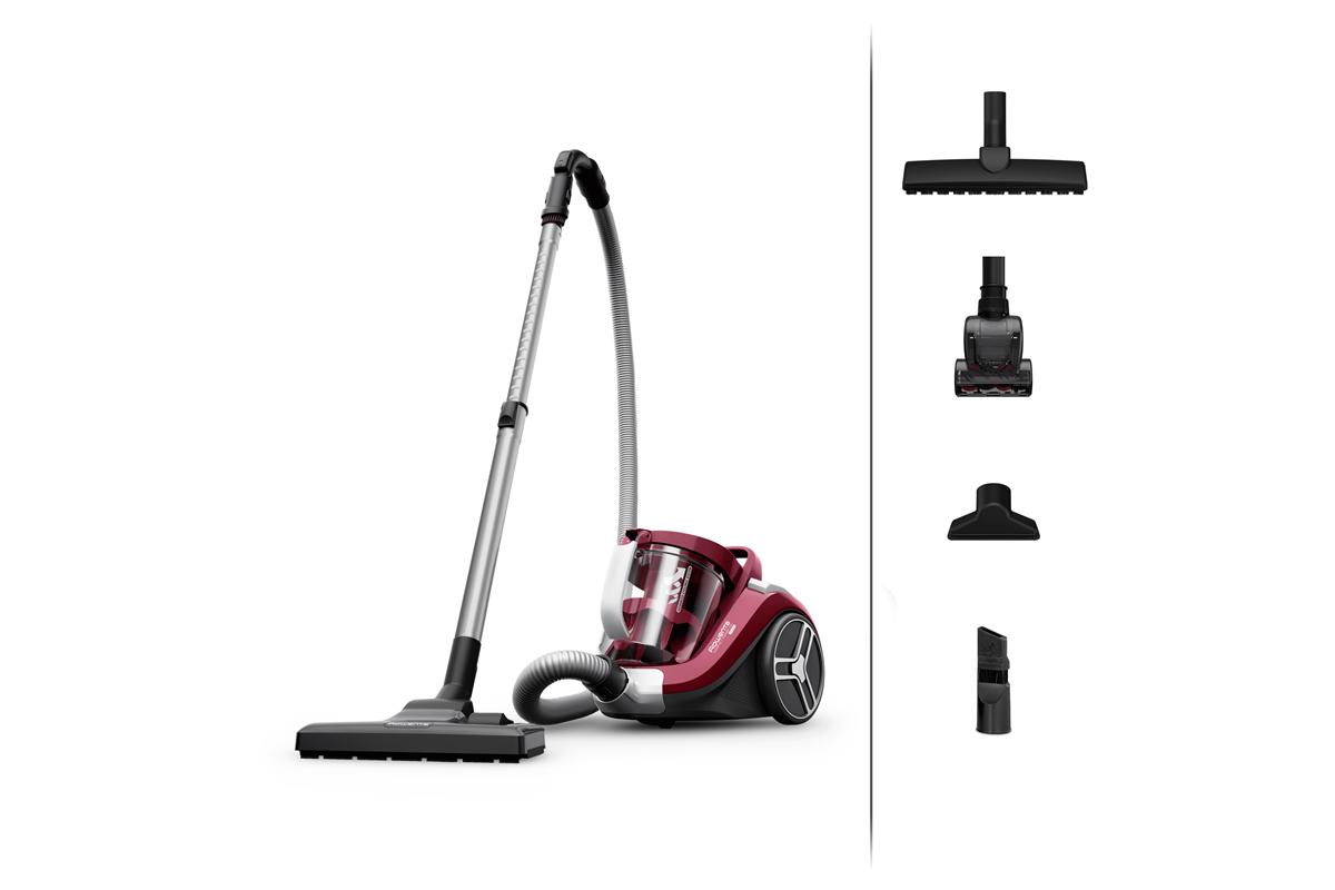Bezsáčkový vysavač Rowenta Compact Power XXL RO4B63EA Červený/Černý