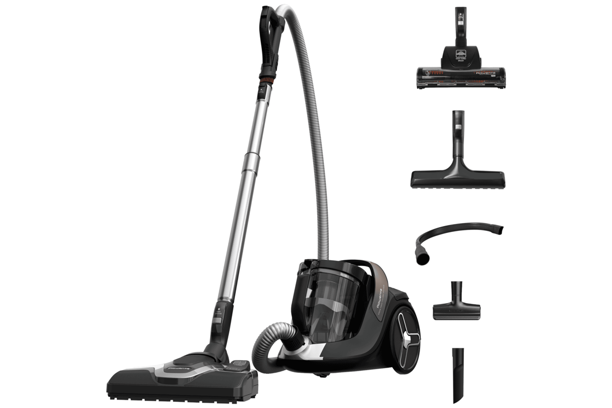 Bezsáčkový vysavač Rowenta Green Force Cyclonic Effitech+ RO7C89EA Černý