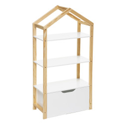 Bílá dětská knihovna MAISON