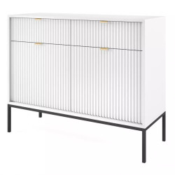 Bílá komoda NOVA KSZ104