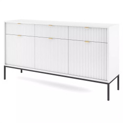 Bílá komoda NOVA KSZ154