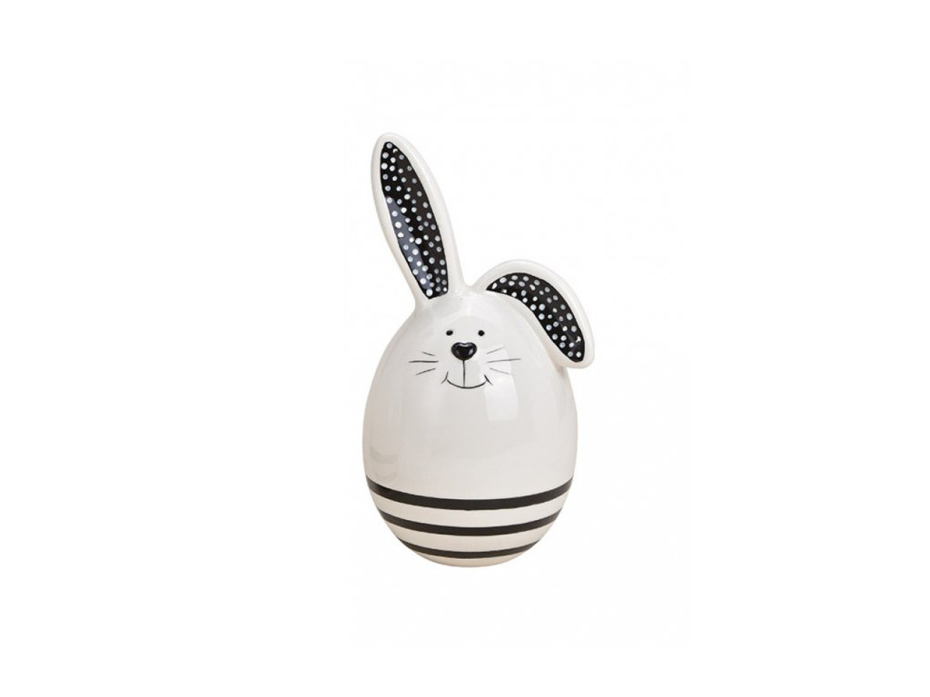 Bílo-černý velikonoční králík CONY
