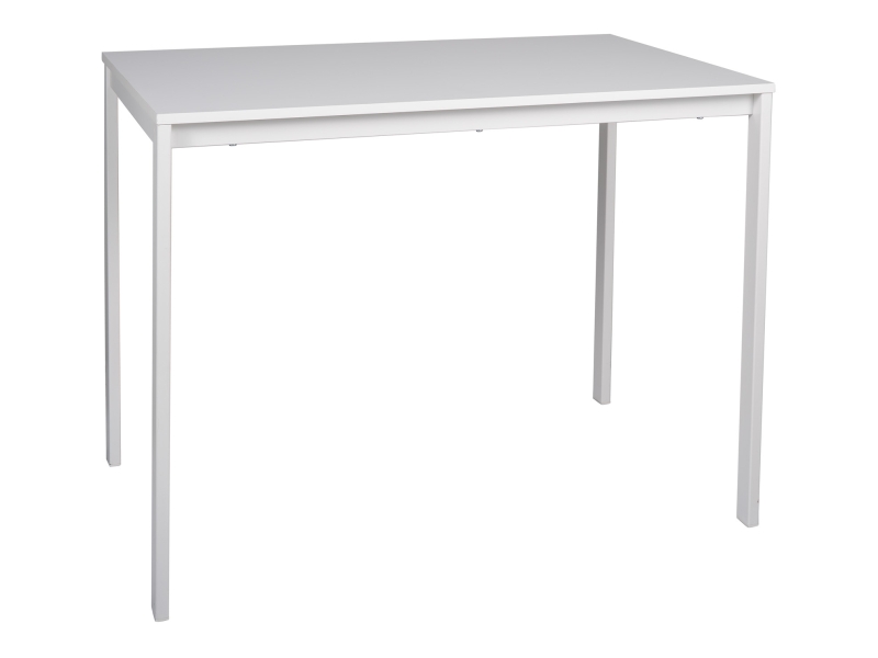 Bílý jídelní stůl RAMOD 100x60 cm