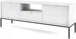 Bílý RTV stolek NOVA RTV154