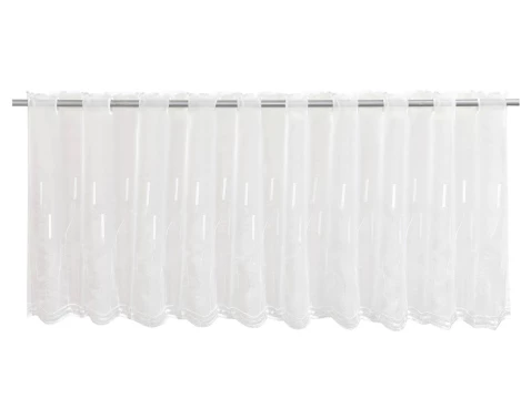Bistro záclonka Classic 140x45 cm, bílá