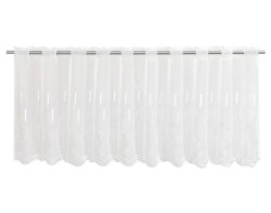 Bistro záclonka Classic 140x45 cm, bílá