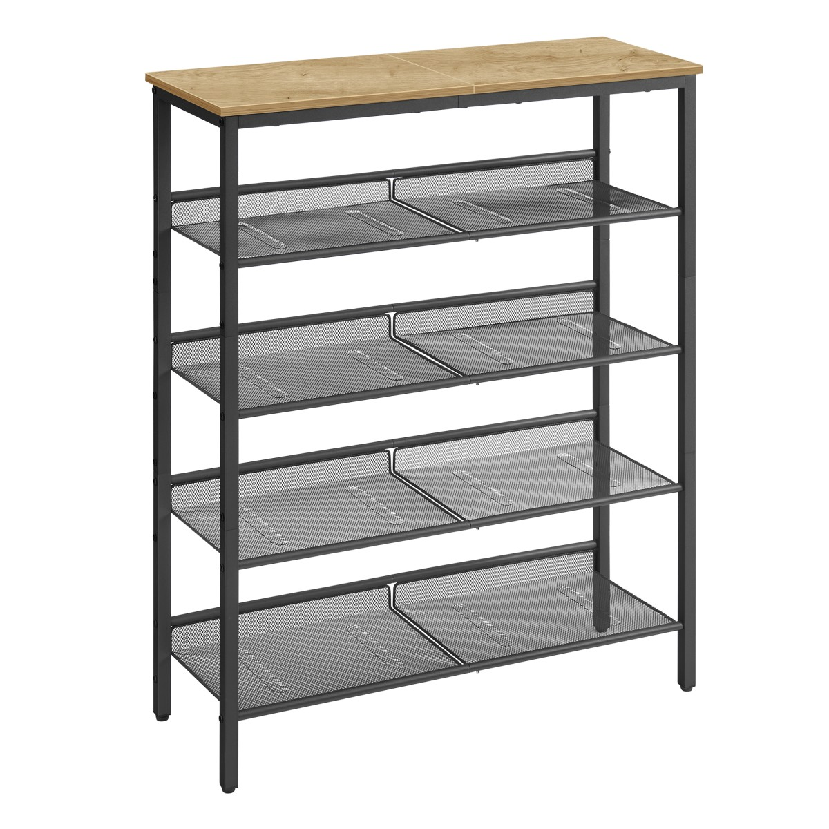 Botník TAYLOR ARTISAN s černou konstrukcí, 4 police