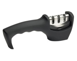 Brousek na nože KüchenChef 21 cm, černý