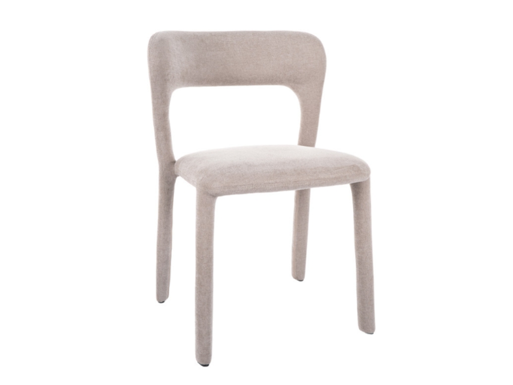 Čalouněná jídelní židle WIND, béžová