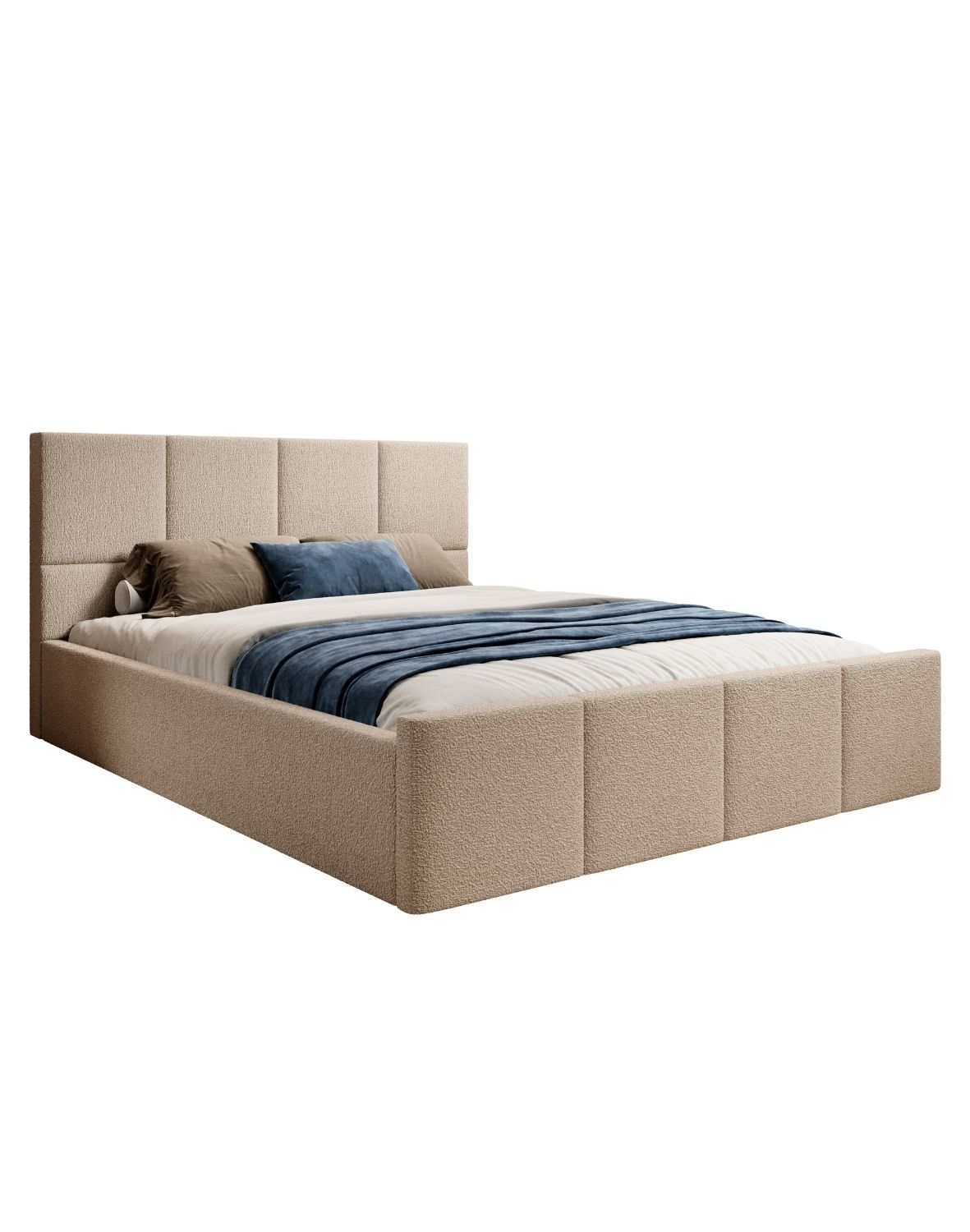 Čalouněná postel slim s úložným prostorem Siena (Slim 7) 140x200, 160x200, 180x200 cm